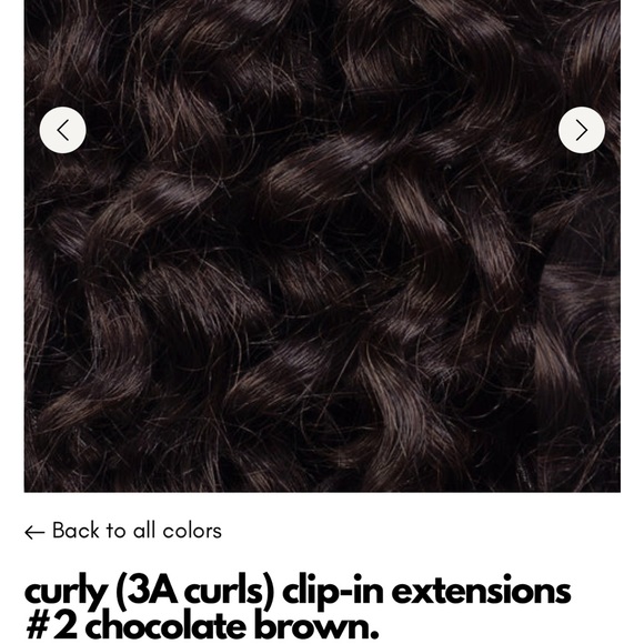 Irresistible Me hair extensions 20 in 3A curls extra volume chocolate brown - Picture 3 of 7